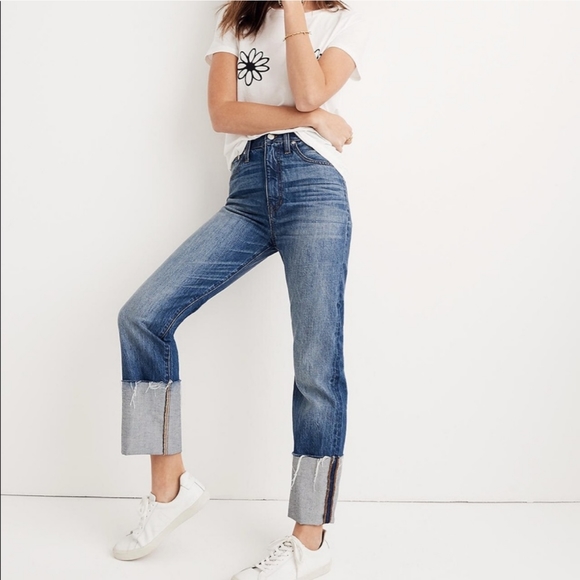 Madwell rigid straight crop jeans size 32 - Picture 6 of 7